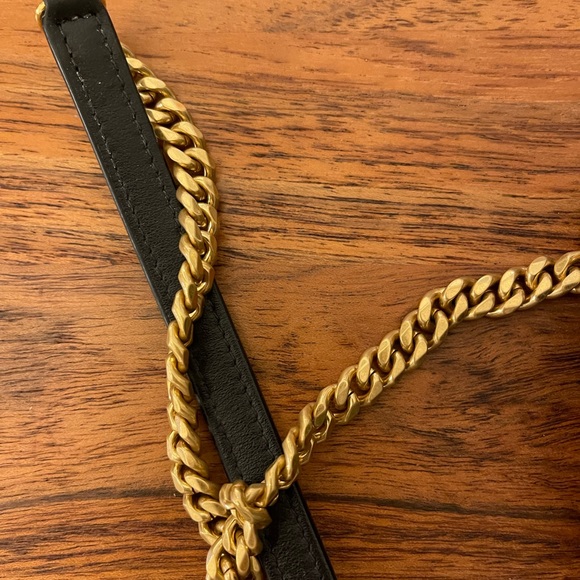 Balmain Black 1945 Wallet On Chain - Picture 2 of 12